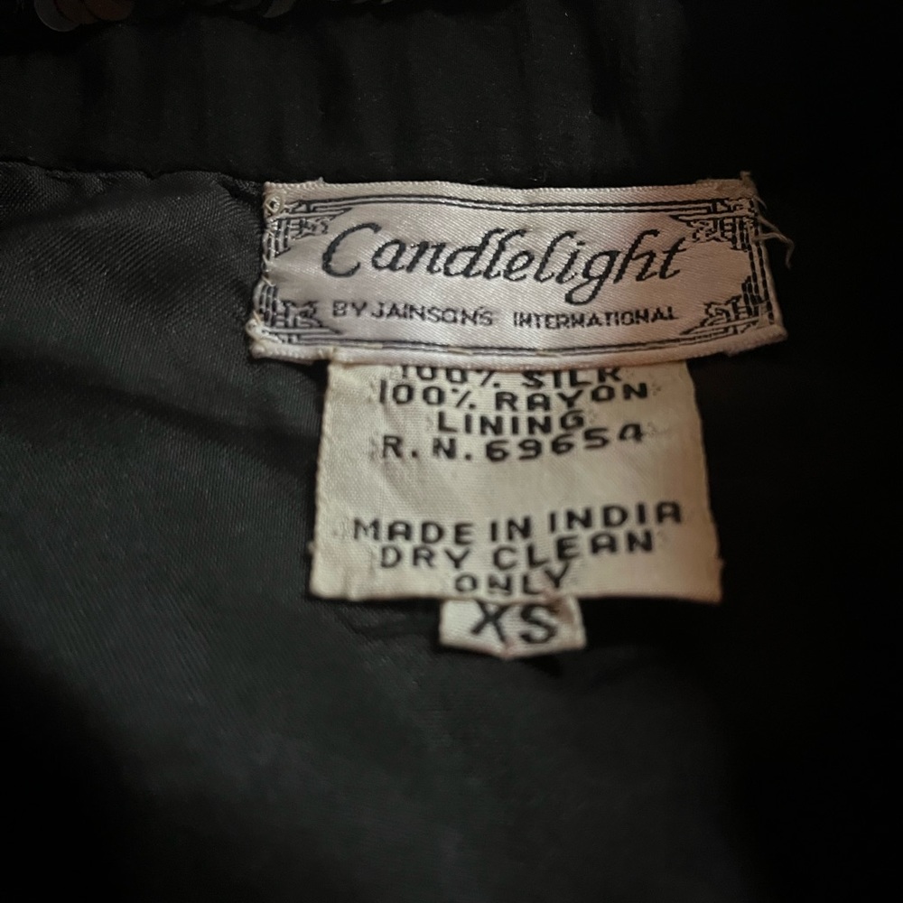 Candlelight Black Sequenced Blazer - image 5
